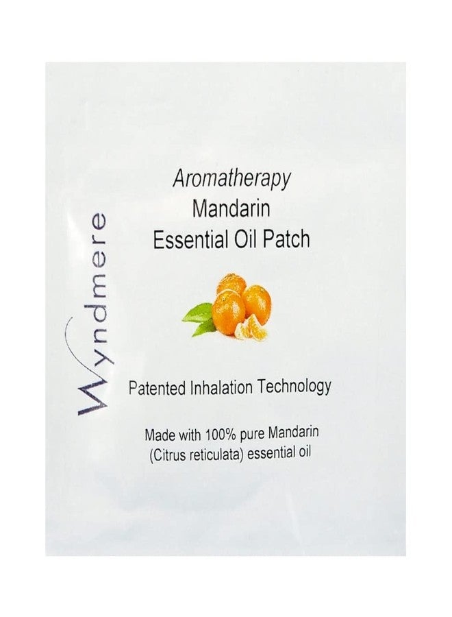 Wyndmere Mandarin Aromatherapy Inhalation Patch - Calming & Relaxing Mandarin Essential Oil Patch - Image 1
